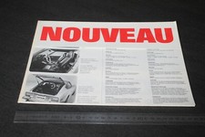 (MN5/A) Brochure Catalogue DATSUN 1200 & 240 Z 