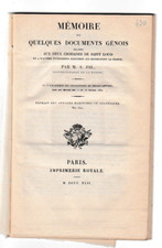 JAL - MEMOIRE SUR QUELQUES