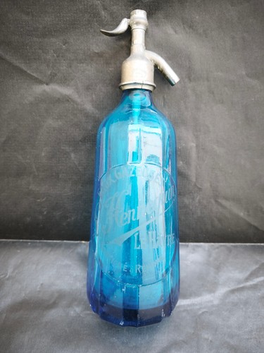 Siphon bleu eau seltz - a, de