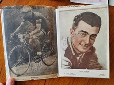Collection autographes cyclisme Tour De France Bobet Bartali Lazarides 30 PHOTOS