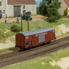 Roco 47580 wagon gbs couvert - roco,