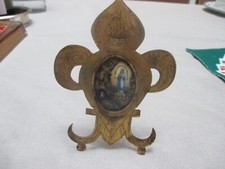 LOURDES. CADRE ANCIEN. ÉMAIL