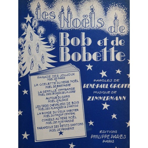 Zimmermann les noëls bob - zimmermann,