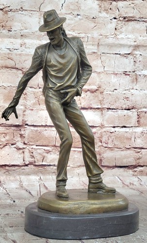 Bronze sculpture michael - bronze,
