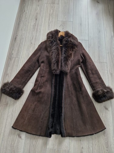 Manteau peau et - manteau, en