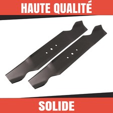 2 x Lame de tracteur tondeuse