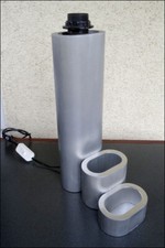 VINTAGE LAMPE DE BUREAU DESIGN MODERNISTE SPACE AGE BUILDING ALUMINIUM