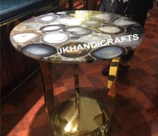 Pierre d'agate naturelle avec