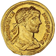 Dioclétien, Aureus, 284-294, Rome, Très rare, Or, SUP, RIC:146