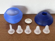 Poche à douille boule decors de TUPPERWARE + 5 embouts / comme NEUVE  !!