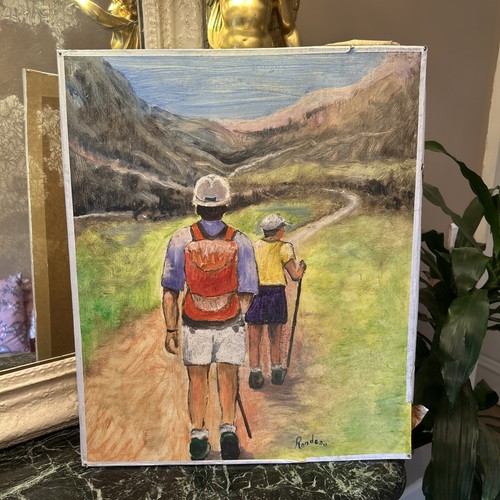Tableau huile sur - tableau,