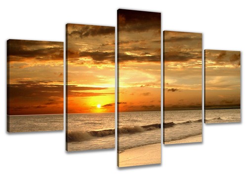 Tableau sur toile - , plage