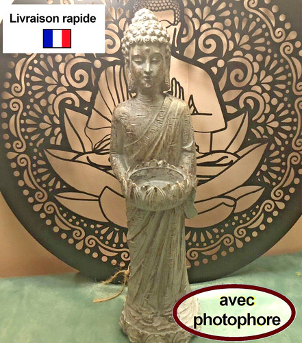 Statuette statue buddha - statue,