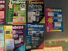 11 REVUES TIMBRES MAGAZINE année 2007 complète 