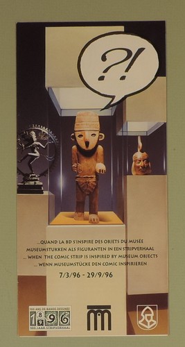 Herge tintin depliant expo - tintin,
