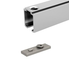 Rail raccordable en aluminium
