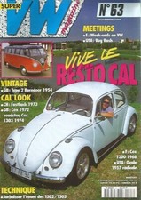 SUPER VW MAGAZINE N°63 RESTO