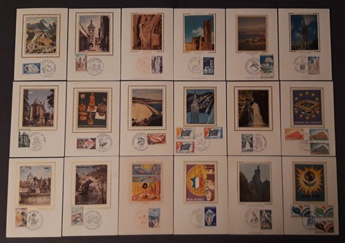 Cartes 1er jour lot de - 1er,