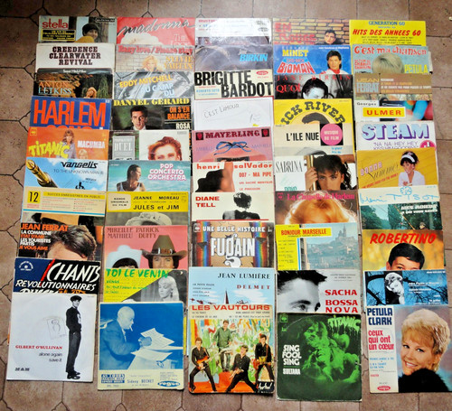 Lot disques vinyles - lot,