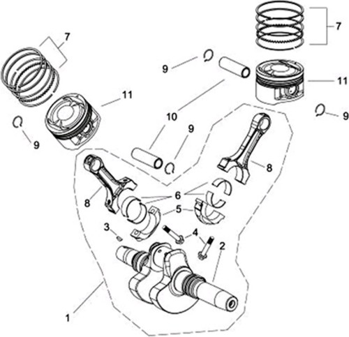 Clavette pour piston - clavette,