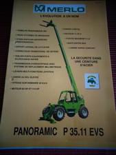 CATALOGUE - AGRICOLE - TRACTEUR - ELEVATEUR MERLO ( réf 66