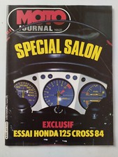 MOTO JOURNAL n°621 du 6/10/1983; Spécial Salon/ Essai Honda 125 Cross 84