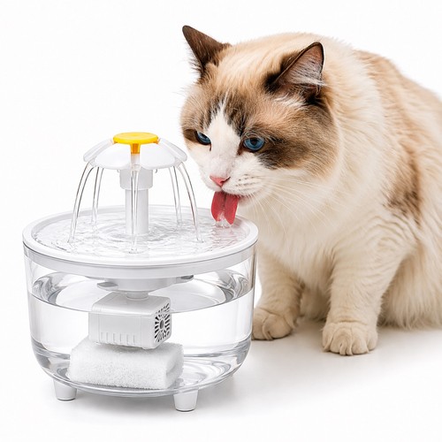 Fontaine eau chat 2l usb - eau, 1,2l