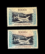 VARIETE UNIQUE PA 33YT**BRUN ROUGE OMIS-AVION ET FOND NOIR-VERT DEPOUILLÉ-CALVES