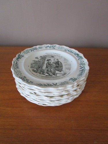 Assiettes parlantes - ,