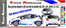 kit deco voiture de rallye