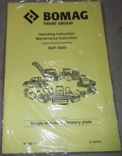 BOMAG Bvp 18/45 Vibratoire