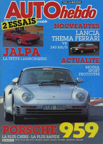 Auto hebdo 519 04 1986 - auto, 23/04/1986