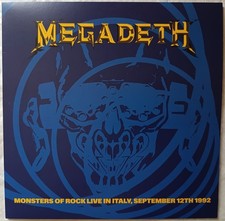 MEGADETH monsters of rock