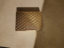 BRIQUET DUPONT PLAQUE OR VINTAGE PARIS  FONCTIONNE 20 MICRONS