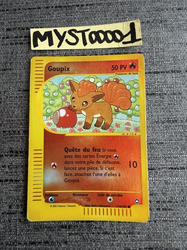 Carte pokémon goupix 116 - goupix, 116/147