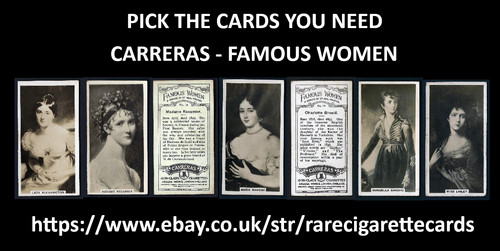 Carreras famous women - carreras, pick