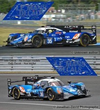 Autocollants Oreca 07 Alpine