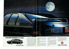 Publicité Advertising 089  1990  Citroen BX  Image  (2 pages)