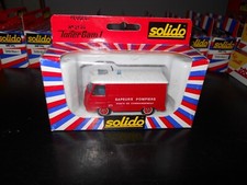 Peugeot J9 poste de commandement pompiers, Solido n°2120.