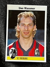 STICKER PANINI BUNDESLIGA FUSSBALL ' 95 UWE WASSMER FREIBURG FRIBOURG # 272