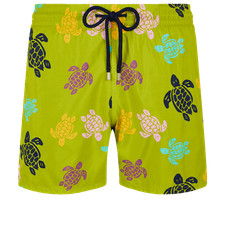 Vilebrequin Mahina Short De Bain Ronde Des Tortues Matcha