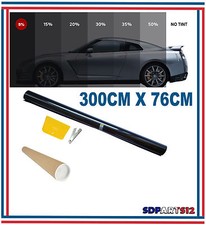 3M/76CM Film Teinté Solaire Noir Pour Vitre Fenêtre Voiture Batiment 5%