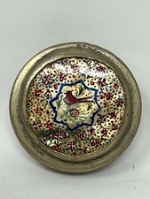 Boite Pilulier Nacre Peinte