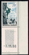 FRANCE 1956  ALPINISME  YT