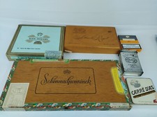 Lot De Boîte De Cigare Cigarillos Cohiba Etc