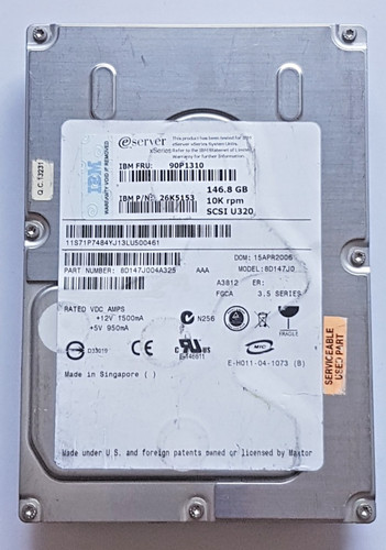 146 ibm fru 90p1310 - go, /