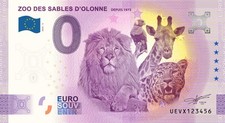 Billet Souvenir 2025 France