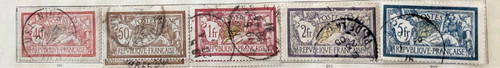 Série timbres france 1900 - série,