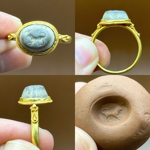 Ancienne bague romaine - , or