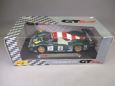 AX314 MAISTO 1/18 1:18 PORSCHE 911 GT1 ZAKSPEED RACING #5 REF 38873 VERT